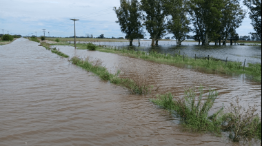 Para la Rural de 9 de Julio la ayuda nacional "queda corta" ante la magnitud de las inundaciones