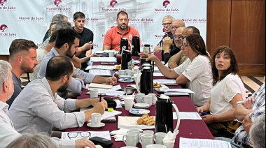 Tras la visita de Bullrich, Gentile encabezó la mesa política y técnica para enfrentar la crisis hídrica