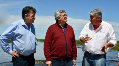 Barenghi recibió al ministro Rodríguez y destacó el apoyo provincial ante la emergencia hídrica