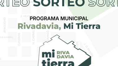 Sorteo del programa "Rivadavia, mi tierra"