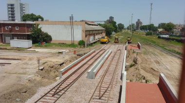 Desde UOCRA destacan que se viene desarrollando con normalidad la obra del paso bajo nivel de calle Rivadavia