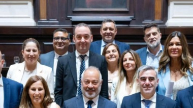 Balaudo y Cabezas oficializaron la llegada de LLA de la cuarta al Senado provincial