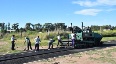 En Trenque Lauquen avanzan con pavimentación en la ampliación urbana