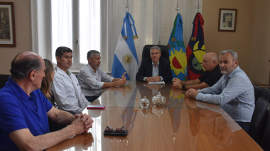 Golía recibió a la Fundación del Hospital Municipal que renovó sus autoridades