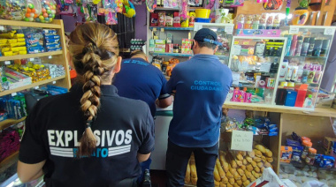 Junín refuerza controles y secuestra pirotecnia prohibida tras denuncias vecinales