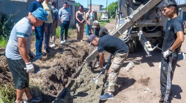 Fiorini destacó el dinamismo de la gestión y la continuidad de la obra pública