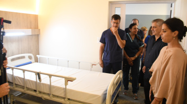 Britos presentó nuevas obras de modernización en el Hospital Municipal “Santiago Fornos" de Chivilcoy