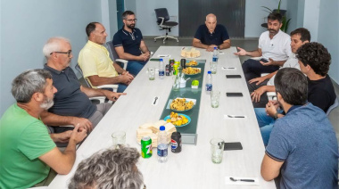 Fiorini compartió un encuentro de fin de año con industriales de Junín