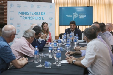 Marinucci, con Arata, recibió a Cámaras de Transporte bonaerenses