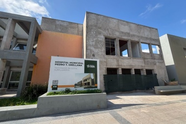 Avance en varias obras dentro del hospital "Dr. Pedro T. Orellana"
