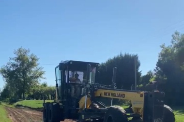En Junín comenzaron las obras para extender la bicisenda hasta Ruta 7