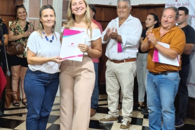 Gentile puso en funciones a los nuevos delegados municipales