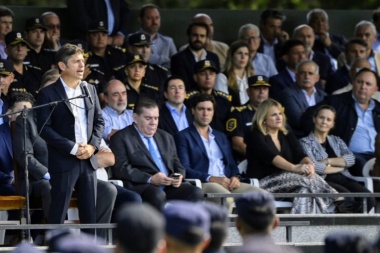 Gentile firmó convenio pero recordó a provincia falta de policías en 9 de Julio