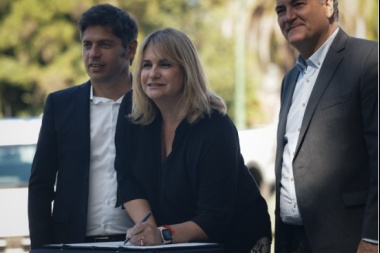 "Todo lo que llegue, suma", dijo Revilla tras firmar convenio con PBA