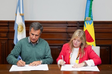 Juanci Martínez anunció un importante avance en la ejecución del Plan Hídrico para Rivadavia