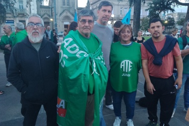 "Vamos a estar siempre en la calle luchando", avisó ATE Junín