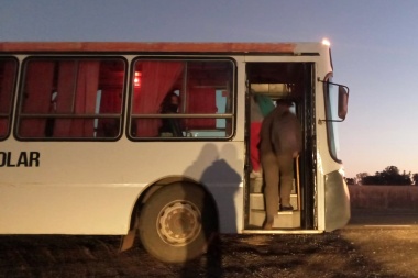 Se restablece el transporte rural en Saforcada