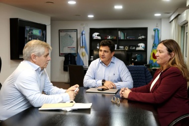 Britos avanzó en gestiones con el Ministerio de Transporte bonaerense