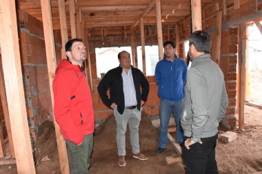 Avanza la construcción de un nuevo centro de salud mental en T. Lauquen