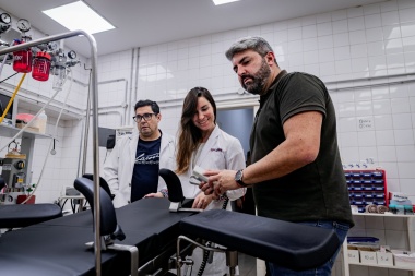 Hospital municipal de General Viamonte incorporó nueva camilla quirúrgica