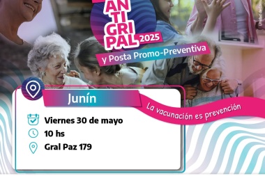El IPS Junín realizará un operativo de vacunación antigripal para sus afiliados