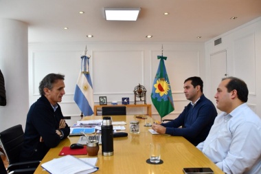 Recoulat repasó con Katopodis avances en obras para Trenque Lauquen