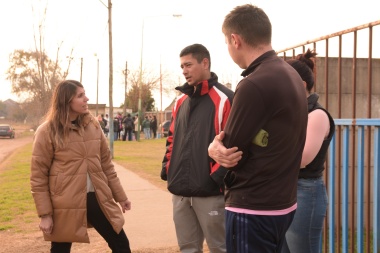 La Cámpora Junín realizó una jornada barrial en apoyo a Cristina