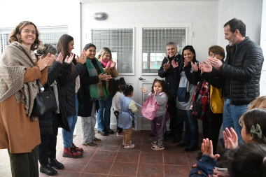 Inauguración de nuevas instalaciones en el Jardín de Infantes N° 918