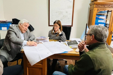 Alegre gestionó con Camuzzi la ampliación en la red de gas natural