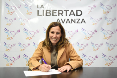 Balaudo llamó a “sostener el rumbo” del gobierno y se mostró confiada