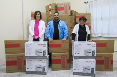 El HIGA Junín incorporó 50 computadoras y 4 impresoras multifunción