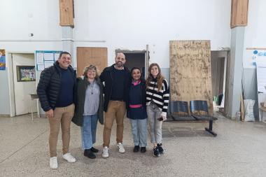 Avanzan obras en el CEC N° 801 con nuevos sanitarios para la comunidad educativa