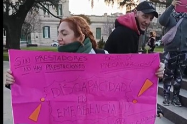 En Junín también hubo manifestación tras el veto de Milei