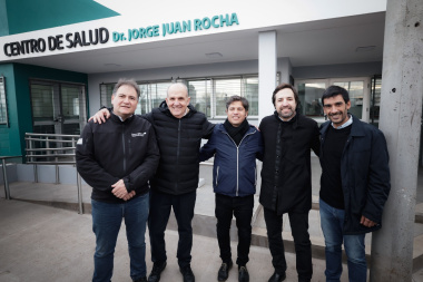 Kicillof recorrió Pehuajó y 9 de Julio: "Fuerza Patria para frenar el ajuste"