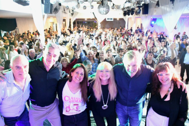 Britos celebró con adultos mayores y reafirmó su confianza electoral