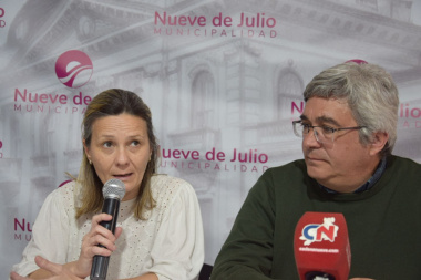 Gentile y Rodríguez apuntaron en 9 de Julio a la parálisis de obras nacionales