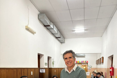 Juanci Martínez votó y destacó la gran jornada democrática 