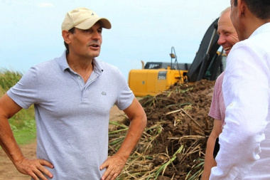 Stadnik cuestionó la inacción del Gobierno nacional frente a las inundaciones
