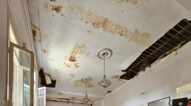 Golía anunció la obra de arreglo de la estructura del Municipio, que cuenta con peligro de derrumbe