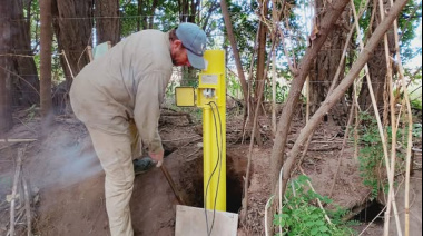 Avanza la obra para dotar de gas natural a Mechita