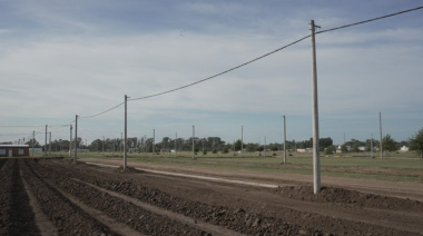 Avanzan las obras de servicios en los terrenos del programa "Mi Lote" en Trenque Lauquen