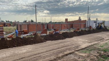 Alberti transforma sus barrios: avanzan las obras de veredas, iluminación y servicios básicos