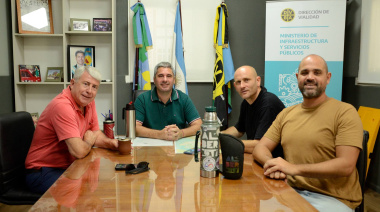 Gestiones de Gaute y Lago ante Vialidad por obras en Alberti