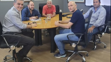 Gaute y Lago gestionaron por desagües pluviales para Mechita y Alberti