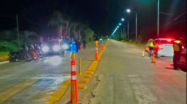 Blindaje en Chacabuco: megaoperativo para frenar el ingreso de motociclistas de otras ciudades que generan disturbios