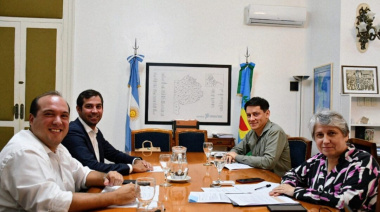 Infraestructura escolar: Recoulat se reunió con la titular de la cartera educativa provincial
