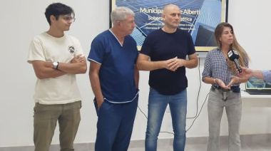 Alberti presentó su web de "Soberanía Energética": los vecinos podrán controlar en tiempo real el ahorro de los paneles solares