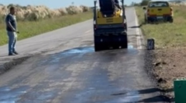 Vialidad Provincial repara puntos críticos de la Ruta 50