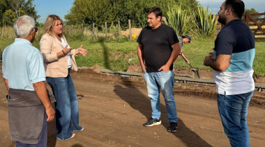 Avanzan obras de cordón cuneta en Arenales y proyectan nuevas intervenciones en el distrito