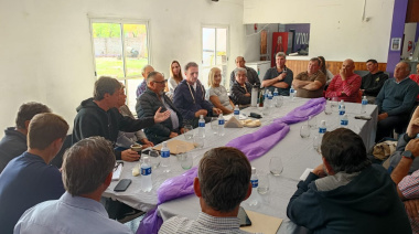 Katopodis sigue caminando por la provincia con un nuevo paso por la cuarta